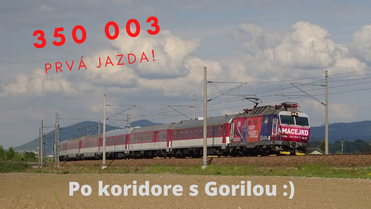 Pohľad rušňovodiča | Prvá jazda na Gorile z Nového Mesta do Trnavy.
