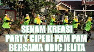 Download lagu Dj Party Ciperi Pam Pam Remix Nofin Asia | Senam Party Ciperi Pam Pam Bersama Obic Jelita