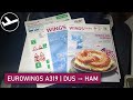 TRIP REPORT | Flying to the Winter Wonderland! | Eurowings A319 | Düsseldorf to Hamburg