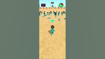 part 🚷 143 squid game 3D viewing k sniper challenge #jondada #squidgame #trending #youtubeshorts