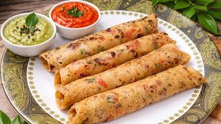 5 Minutes Healthy Breakfast Recipes | Wheat Flour Dosa | Breakfast &amp; Dinner Recipes | easy recipes 