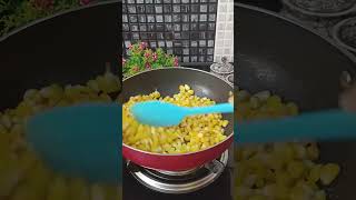 Sweet corn masala chaat ?sweetcorn healthy tasty snack monsoonspecial shortvideo