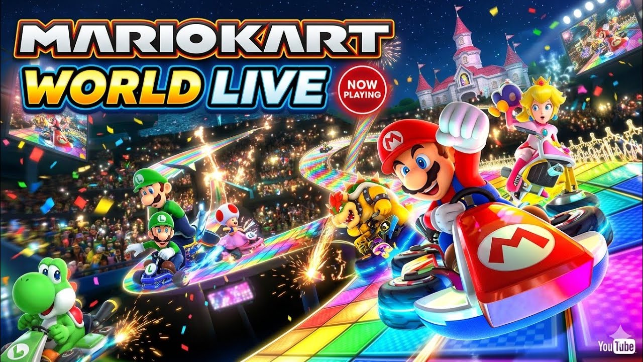 Super Mario Bros Wonder/Mario Kart World - Live