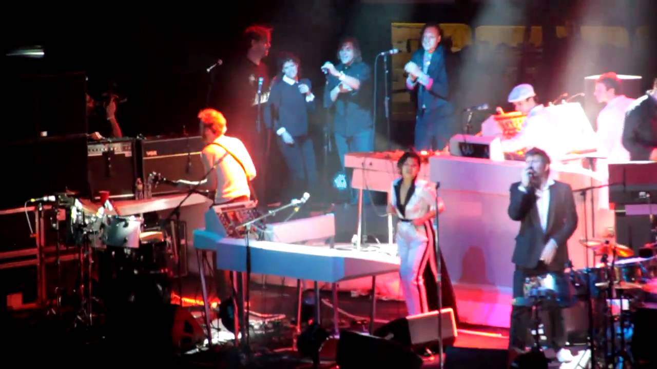 Lcd Soundsystem With Arcade Fire North American Scum Live At