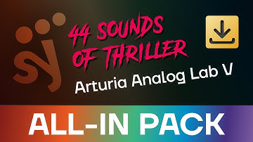 Arturia Analog Lab Sound Banks The SECRET to Authentic Michael Jackson Thriller Synths
