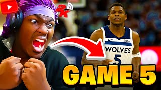 ANT AND KAT HAVE TO WIN THIS GAME WOLVES IN 7 | NBA HIGHLIGHTS🔥