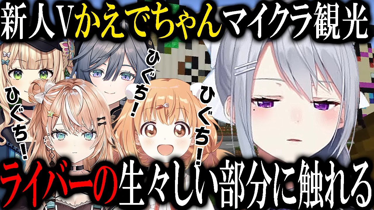 年季の入った観点を持つ新人Vかえでちゃん [にじ若手女子マイクラ/にじさんじ/切り抜き/樋口楓]