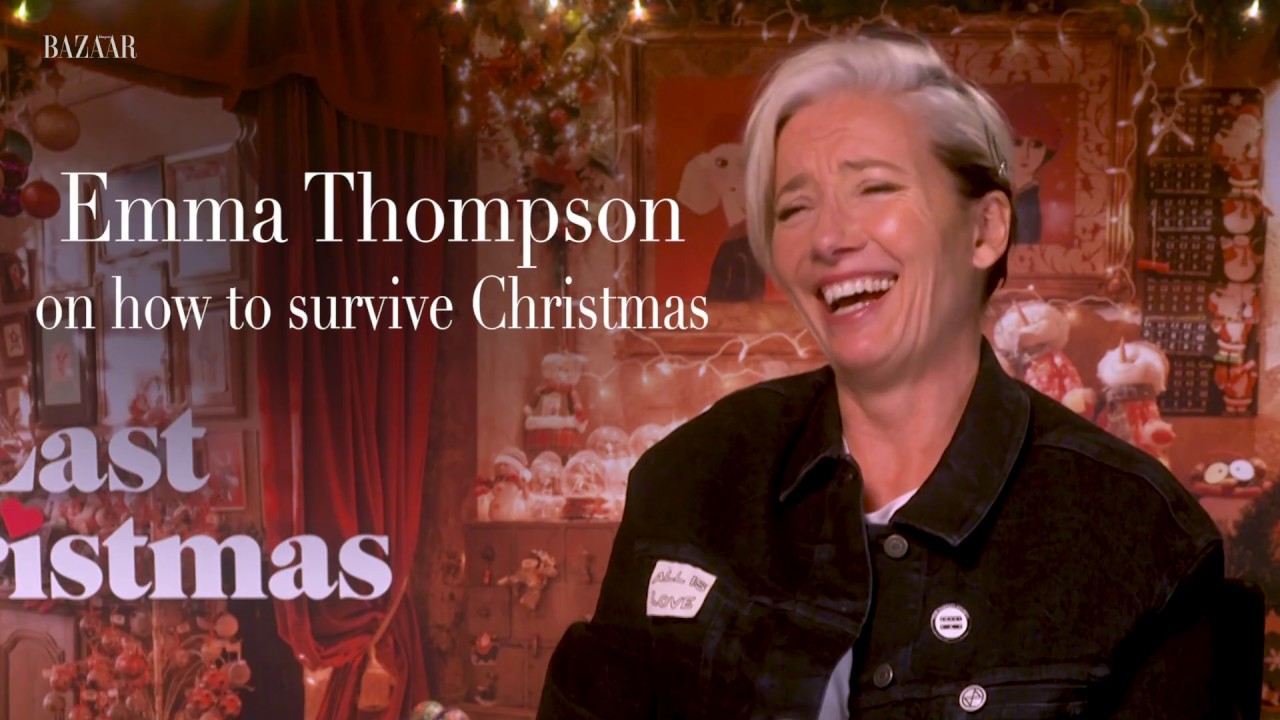 Эмма Томпсон рассказывает, как пережить Рождество.