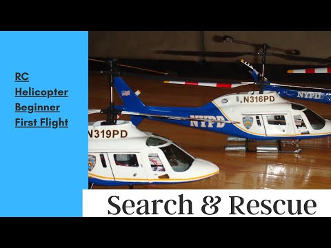 NYPD RC Helicopter  Bell 412