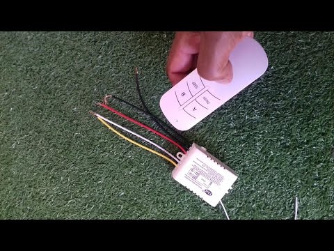 Vídeo: Controle remoto de iluminação: dispositivo, como conectar