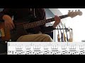 The Four Tops - I can't help myself (Bass Cover with TABS)