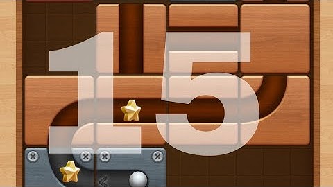 How To Solve  Roll the Ball - slide puzzle Star Mode Andromed Package Level 15 | Shorts video