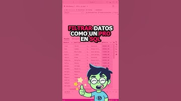 Filtrar datos en SQL con WHERE #SQL #basededatos #tip #dataanlysis