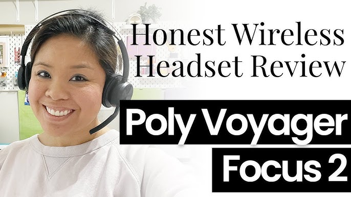 Poly Voyager Focus 2 - Unboxing, Device Overview, Teams Meeting & Audio  Recording Demos - YouTube