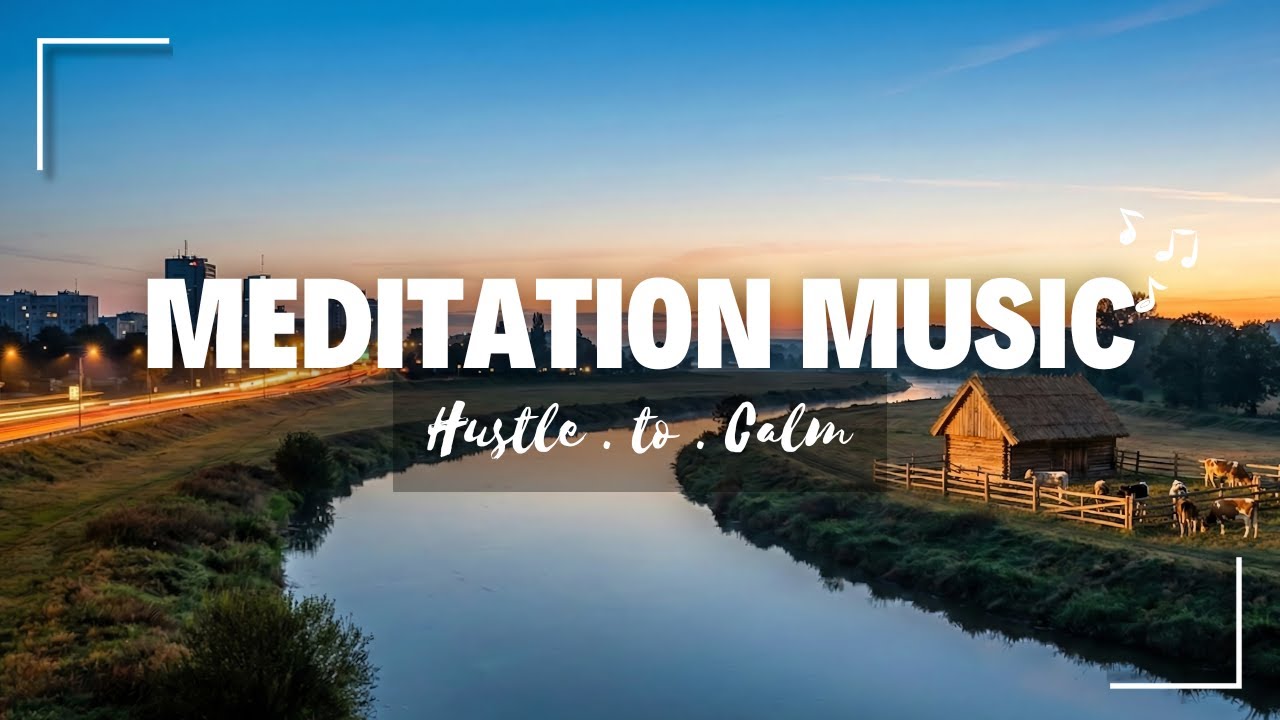 Hustle to Calm | Ultra-Minimal Breathscape | Deep Ambient Meditation Bed 
