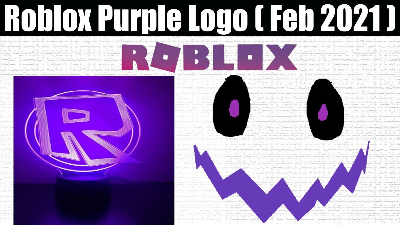 Roblox Purple Logo Feb 2021 The Charm Of The Roblox Logo Watch To Know More Youtube - cute roblox logo purple