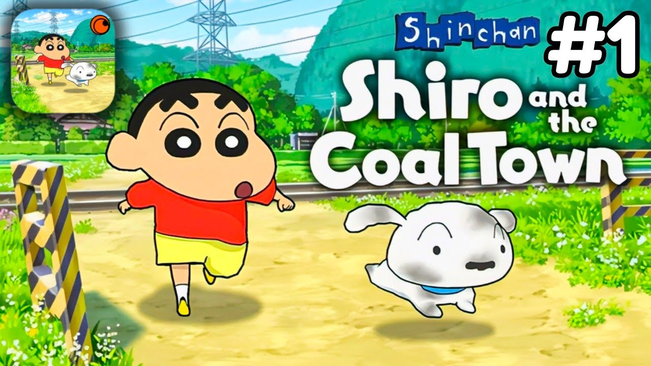 Shinchan and Shiro’s New Adventure Begins! 🔥 | Coal Town Game Part 1 (Hindi)