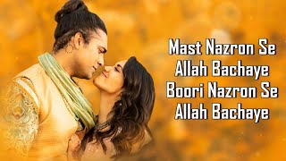 Mast Nazron Se (LYRICS) - Jubin Nautiyal, Nikita Dutta | Rochak Kohli | Manoj Muntashir | Anushka S