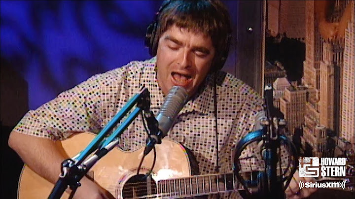 Don't Look Back in Anger Acoustic version - Acoustic performance video thumbnail