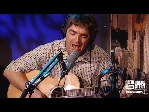 Noel Gallagher Dont Look Back In Anger On The Howard Stern Show In 1997