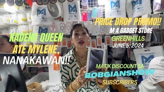 ATE MYLENE, NANAKAWAN SA GREENHILLS! PRICE DROP SA IPHONE 15 PRO MAX, ANDROID GREENHILLS JUNE 5 2024