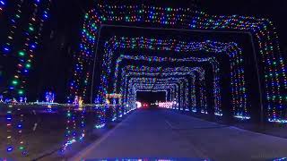 Magic Lights Show Long Island New York Christmas Holiday Lights Time-Laps Video