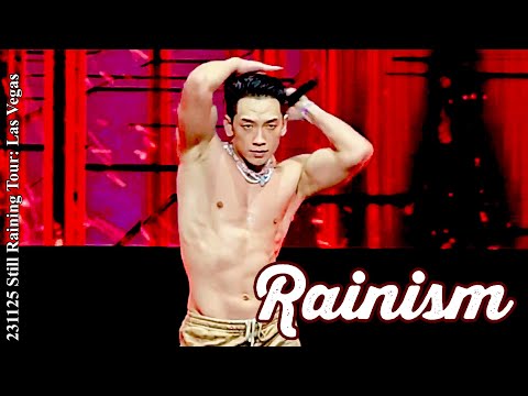 [8K FanCam] 비(Rain/ 정지훈) - Rainism｜231125 Still Raining Tour: Las Vegas