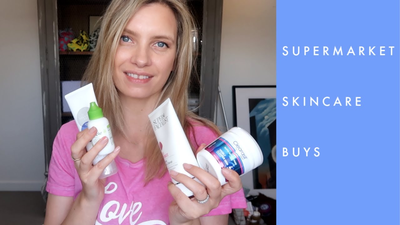 supermarket skincare