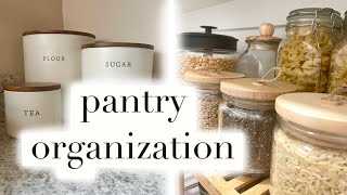 Pantry Organization & Restocking