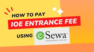 IOE Entrance 2080 Fee Payment using Esewa | Online Payment | IOE Entrance Exam Fee @eSewaOfficial