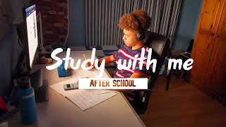 After School Study With Me | GCSE Student