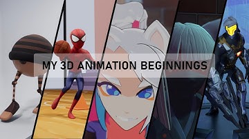 MY 3D ANIMATION BEGINNINGS
