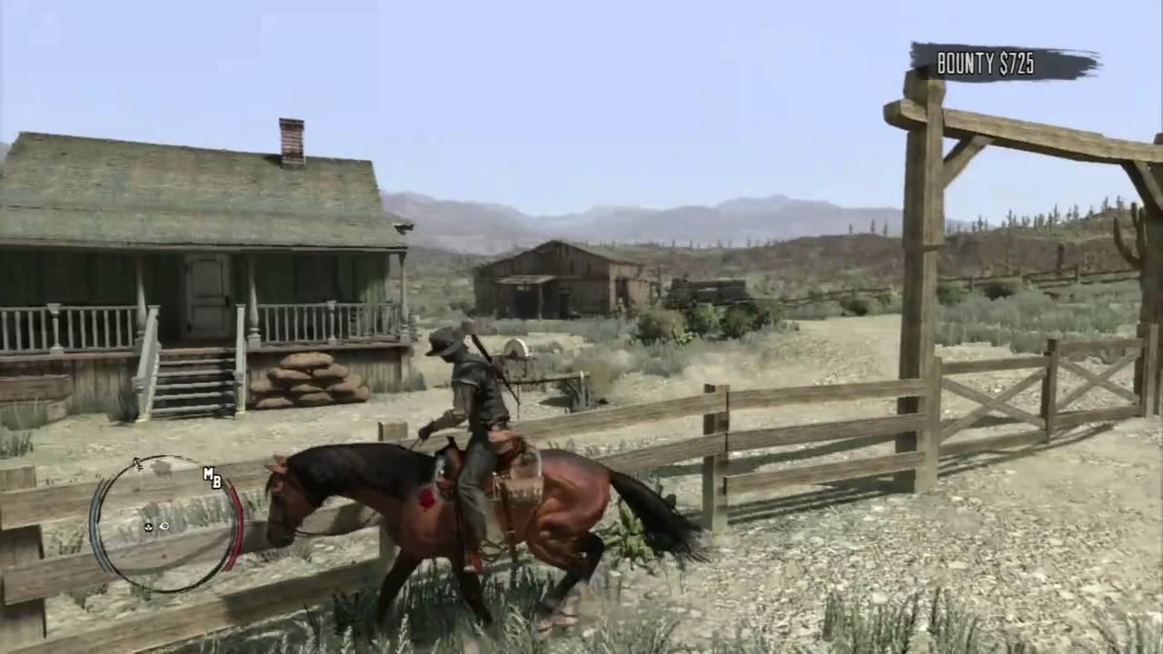 Red Dead Redemption (PS3) - Random Gameplay - Killing spree 1 (10