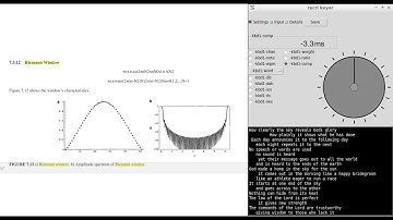 copying QRQ CW - testing the "Riemann" Raised Cosine Window - to form the CW NOTE rise/fall edges