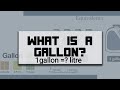 #What is gallon?1gallon =? litre #preparationg #gallon #water