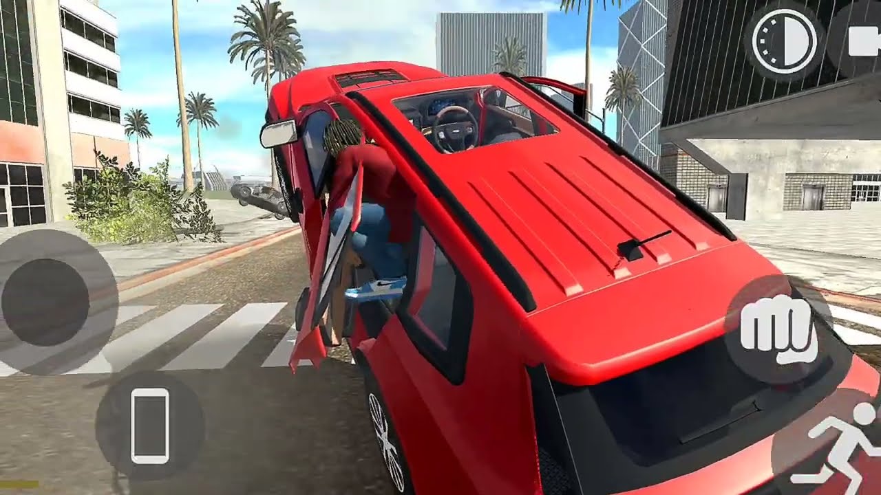 Red Scorpio car game video || Defender car game video 