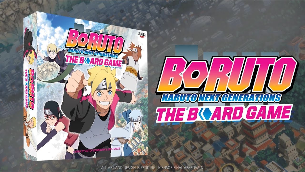 Boruto: Naruto Next Generations - The Board Game - Announcement & Preview 