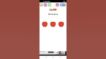 Brain fun level 99 walkthrough solution
