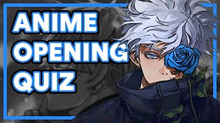 ANIME OPENING QUIZ - 75 OPENINGS [SUPER EASY - SUPER HARD]