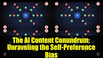 The AI Content Conundrum: Unraveling the Self-Preference Bias