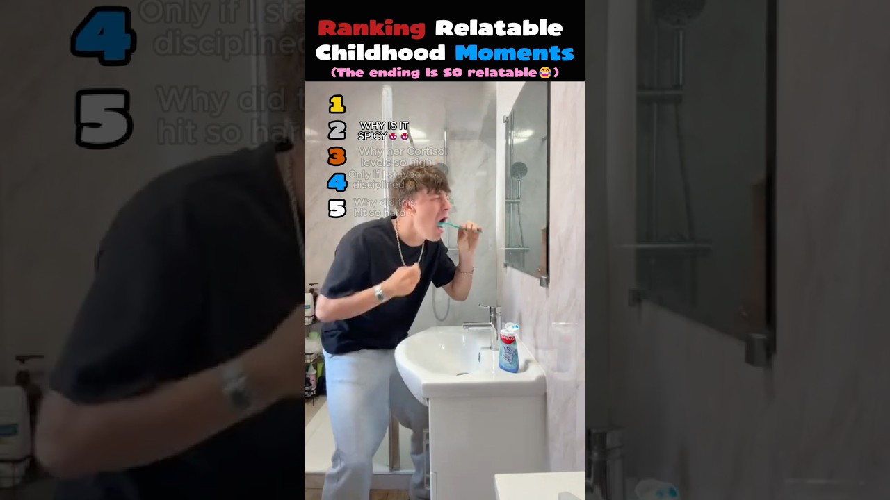 Ranking Relatable Childhood Moments 😲😂 part 7