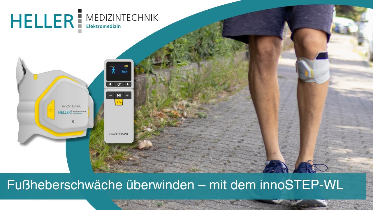 Fußheberschwäche behandeln mit innoSTEP-WL – funktionelle Elektrostimulation bei MS