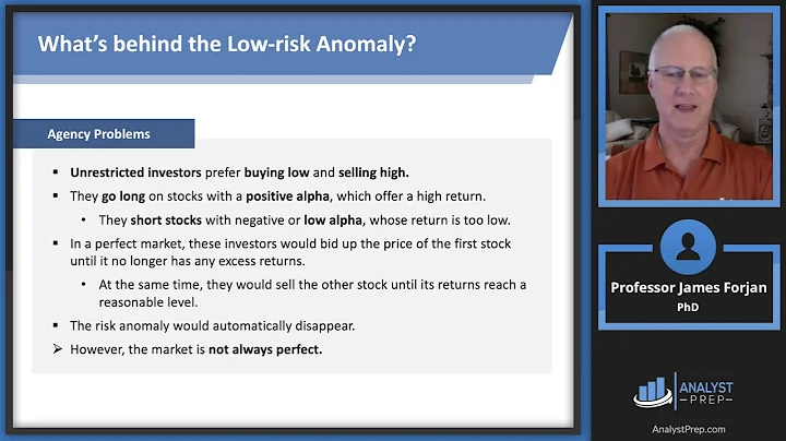 Alpha (and the Low-Risk Anatomy) (FRM Part 2 2025 – Book 5 – Chapter 3)