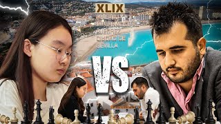Nag PAULAN ng BALAGBAG attack si Miao Miao! | WGM Miaoyi vs GM Stella | Ciudad De Sevilla Open 2024