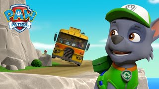 ¡Los cachorros salvan el autobús turístico fuera de control y mucho más! PAW Patrol Episodio Español