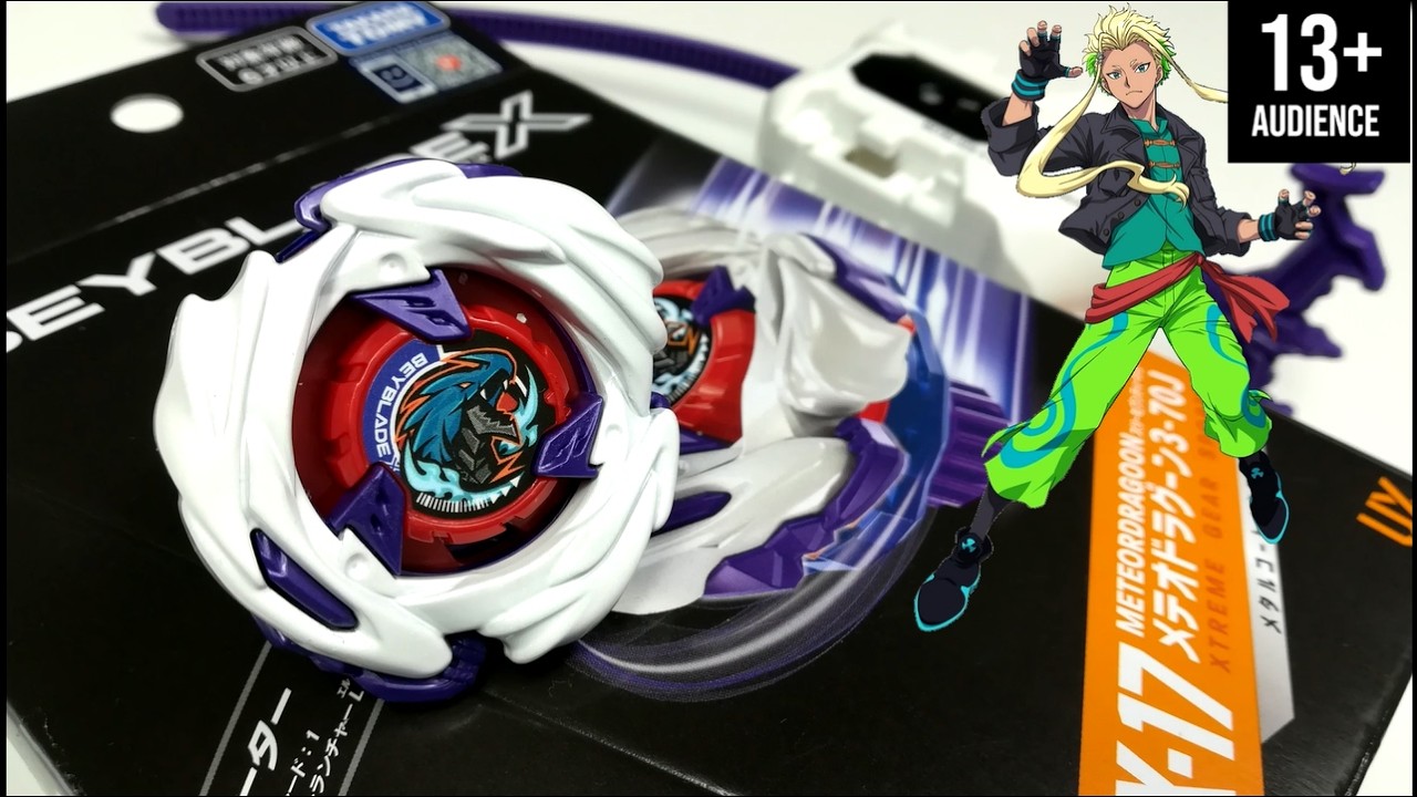 Beyblade X] UX-17 Meteor Dragoon 3-70J Unboxing /Review Beyblade X
