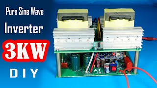 DIY How to make 3KW Pure Sine Wave Inverter part 2 | JLCPCB