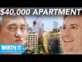 $1,700 Apartment Vs. $40,000 Apartment