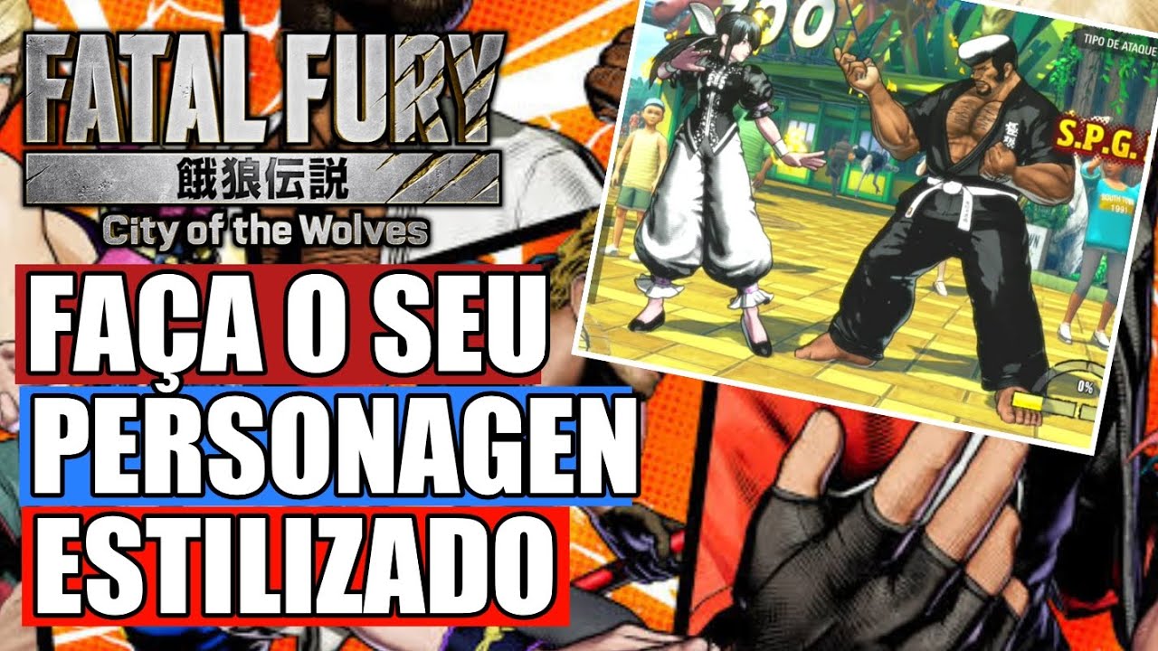 ROUPA ESTILIZADA FÁCIL - Fatal Fury: City of the Wolves - YouTube