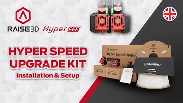 Install HYPER SPEED on the Pro3! Raise3D Upgrade kit instructions